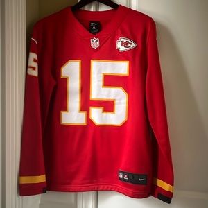 Kansas City Chiefs Mahomes Jersey Long Sleeve